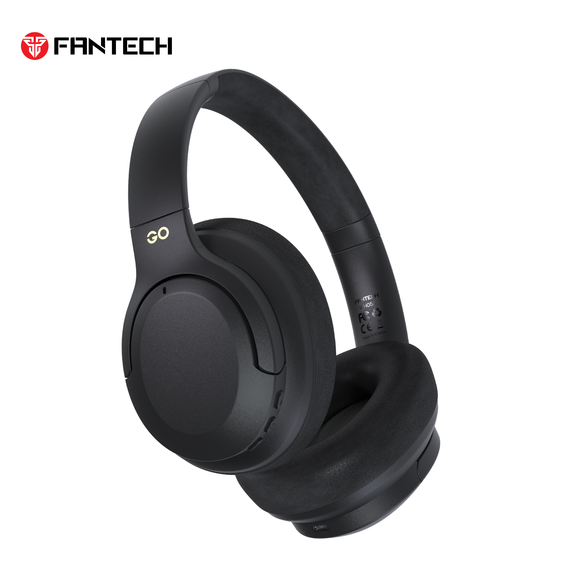 FANTECH WH05A GO VIBE ANC WIRELESS HEADSET Black - White FANTECH WH05A GO VIBE ANC WIRELESS HEADSET Black - White